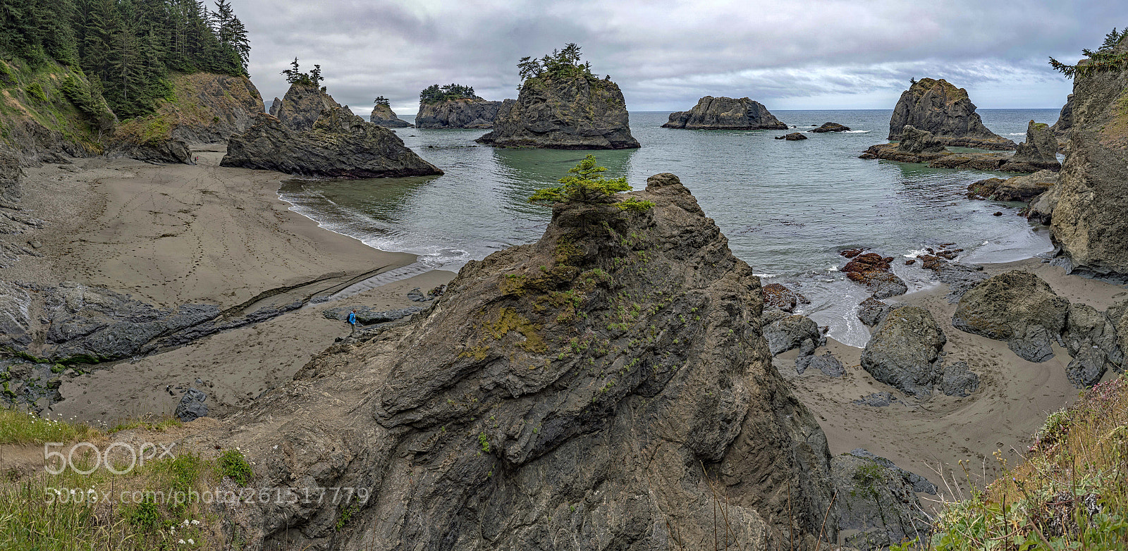 Sony a7R II sample photo. Secret beach panorama photography