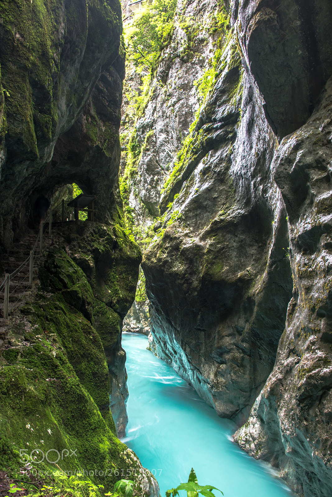 Nikon D610 sample photo. Tolmin gorge, soca valley photography