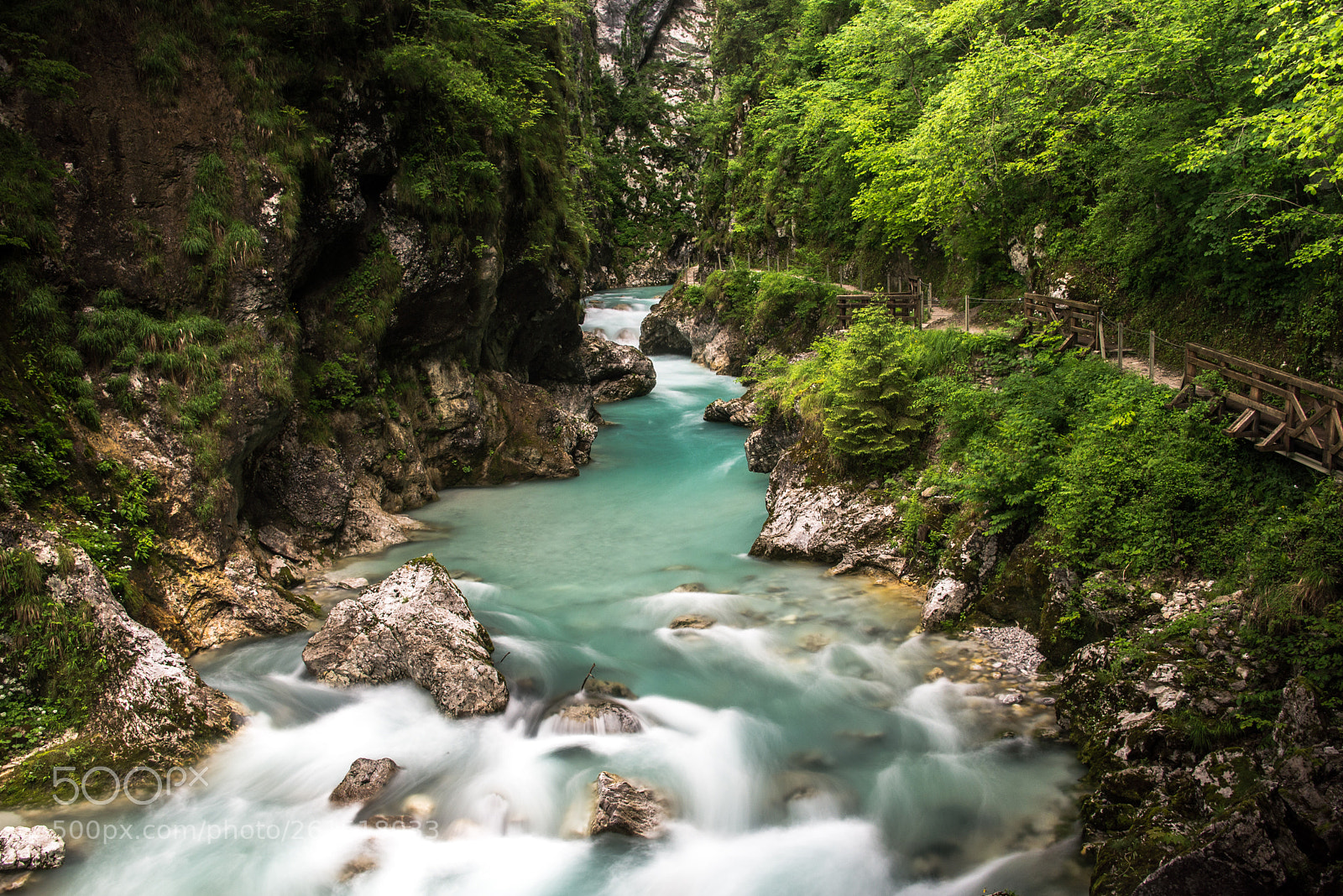 Nikon D610 sample photo. Tolmin gorge, soca valley photography
