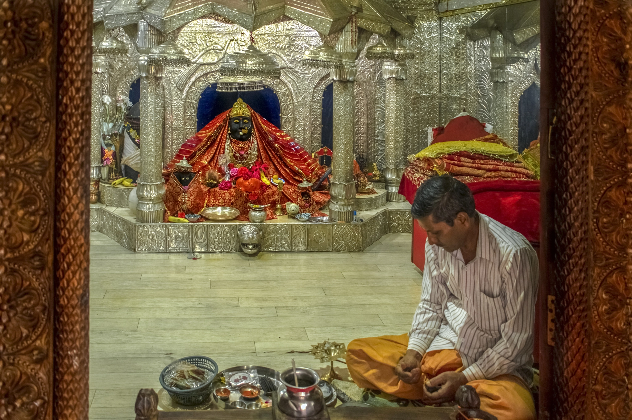 Pentax K-3 II sample photo. Bhimakali temple photography