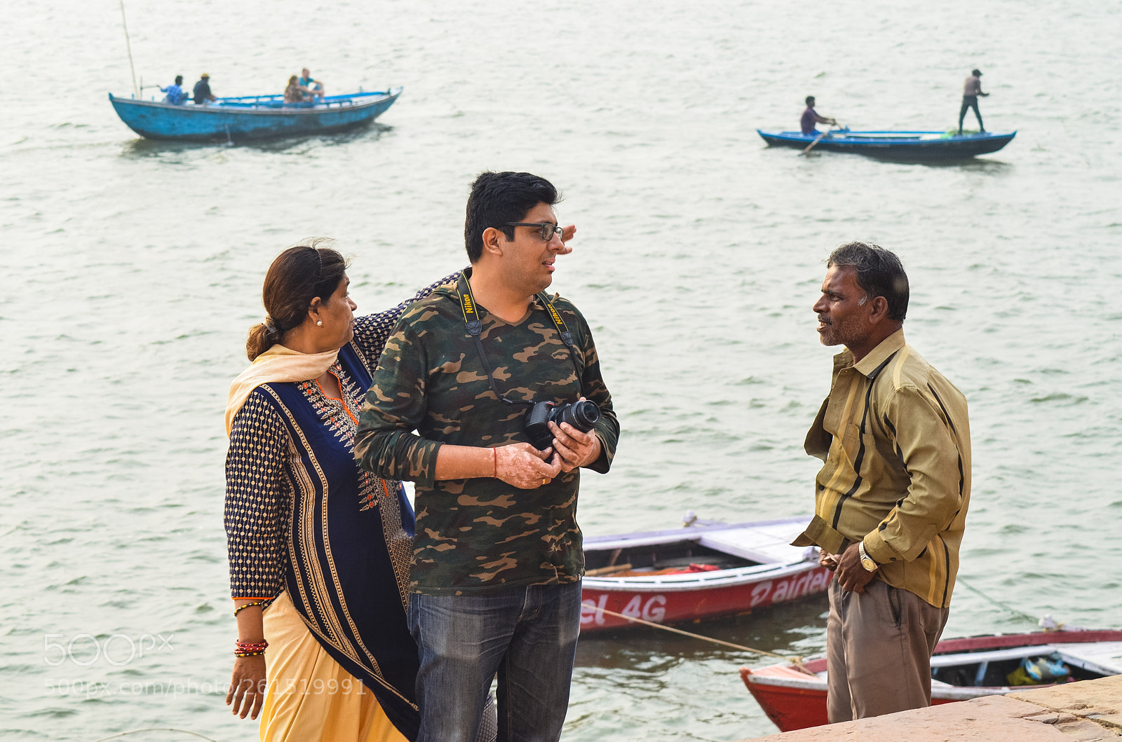 Nikon D5100 sample photo. The boat man. photography