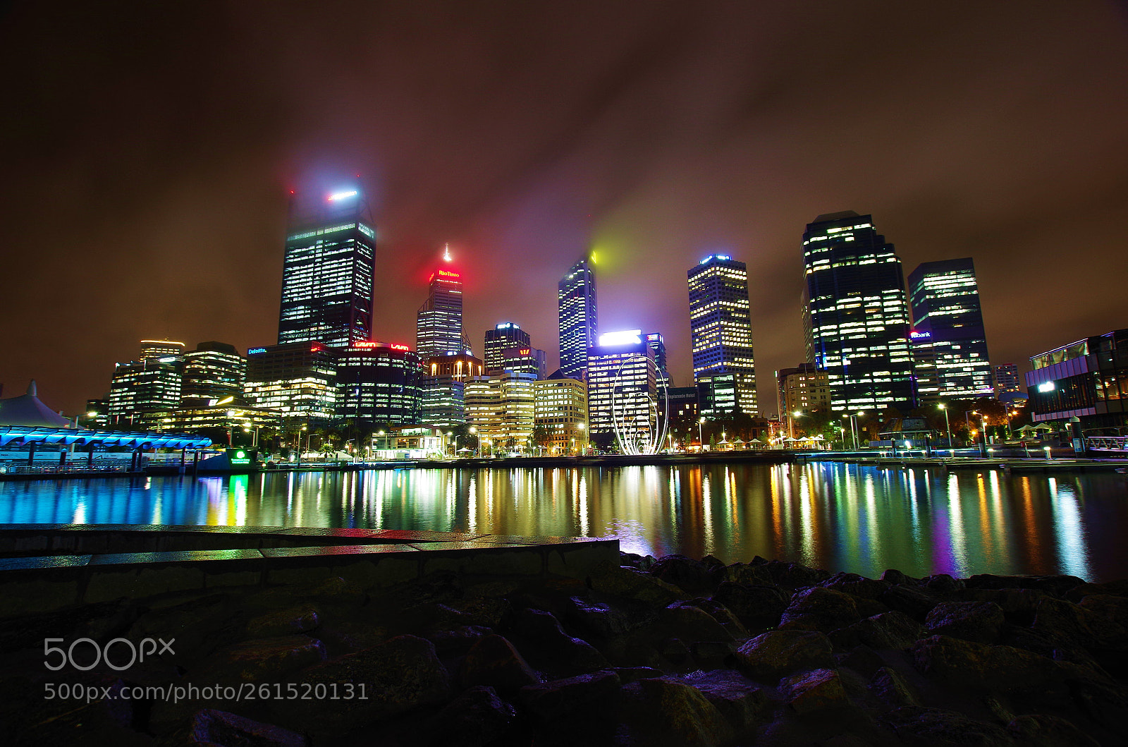 Pentax K-50 sample photo. Towers of perth photography