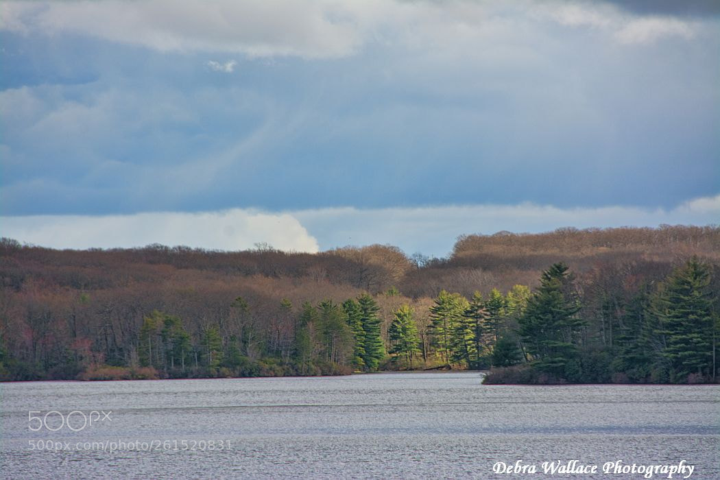Nikon D7100 sample photo. Approaching storm at lake photography