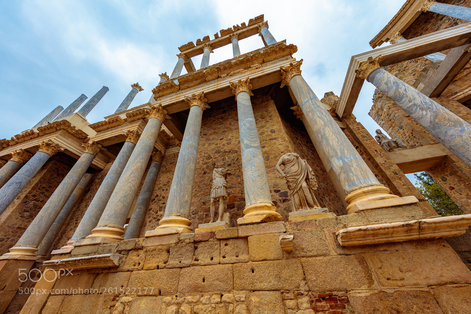 Canon EOS 5DS R sample photo. Columnas teatro romano me photography