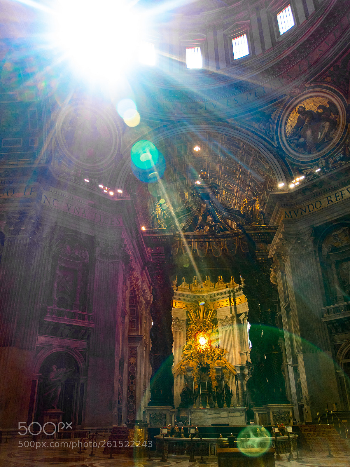 Panasonic Lumix DC-G9 sample photo. Light in vatican cathedral photography