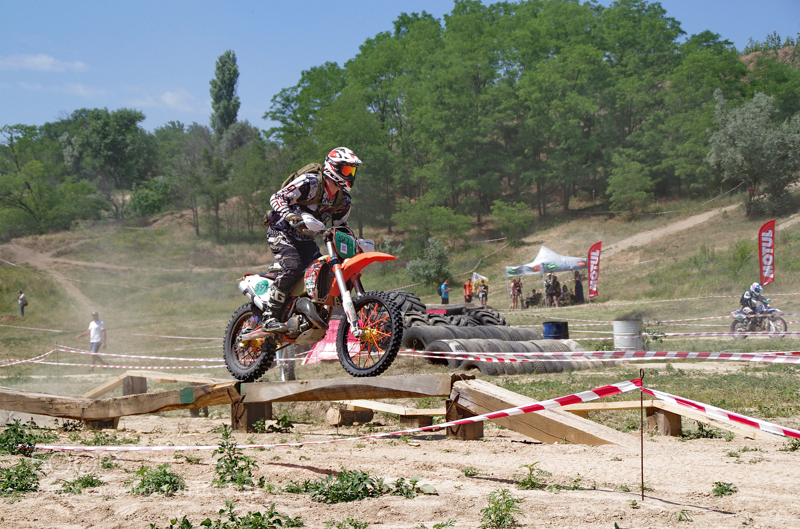 Pentax K-5 sample photo. Motocross photography