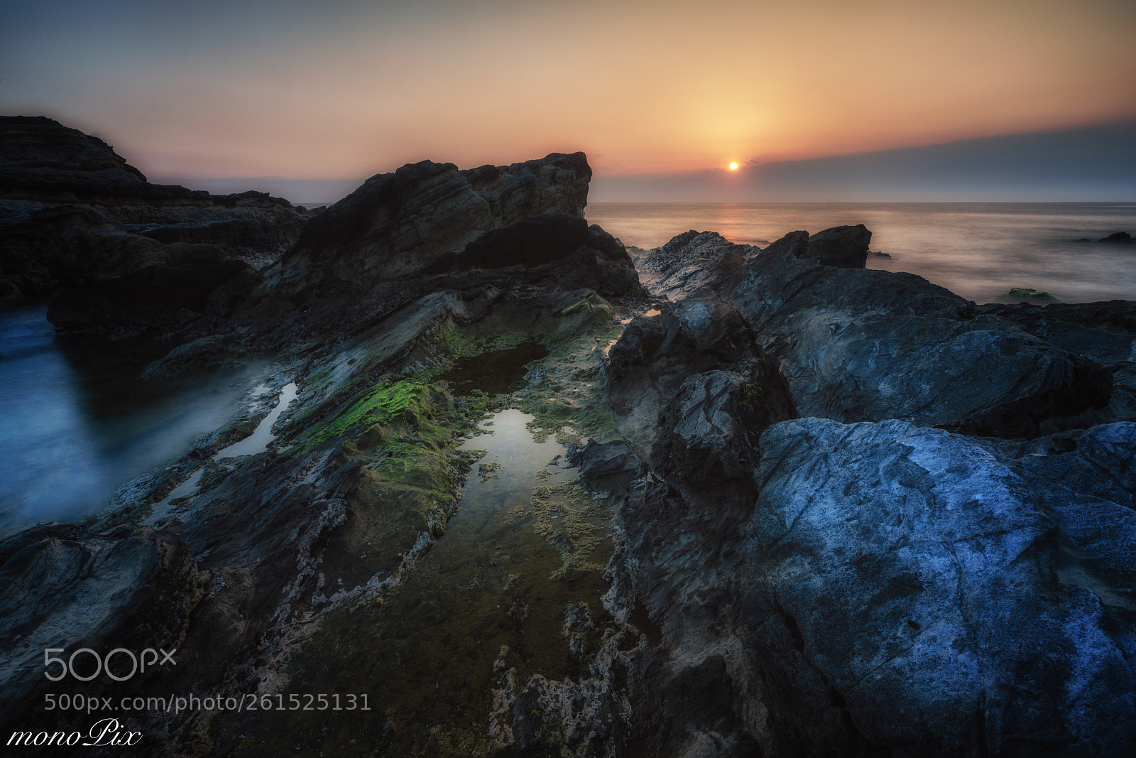 Sony a7R III sample photo. Rocky coast sunset photography
