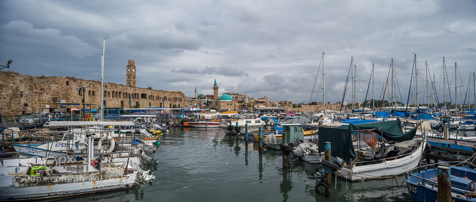 Nikon D750 sample photo. Harbor of akko acre photography
