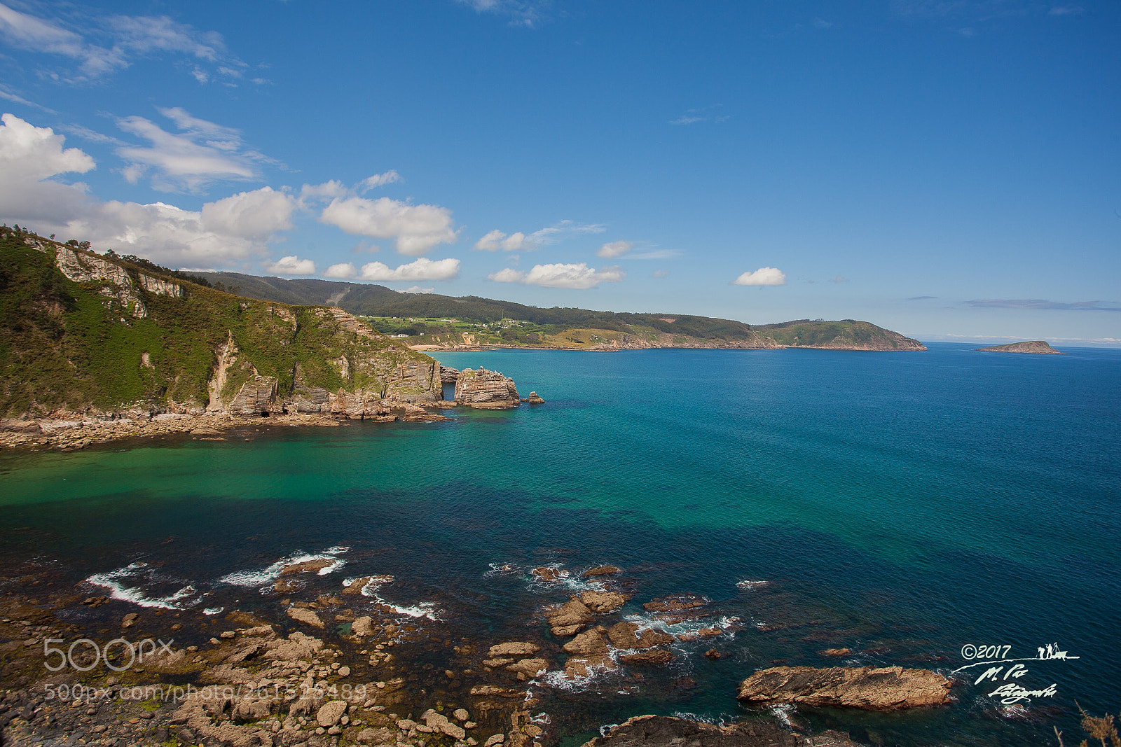 Canon EOS 5D Mark II sample photo. Galician coast  photography