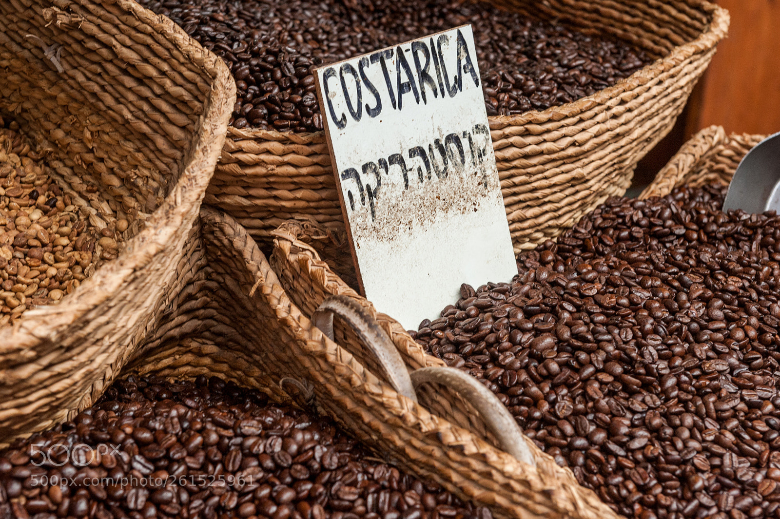 Nikon D700 sample photo. Coffee beans sold at photography