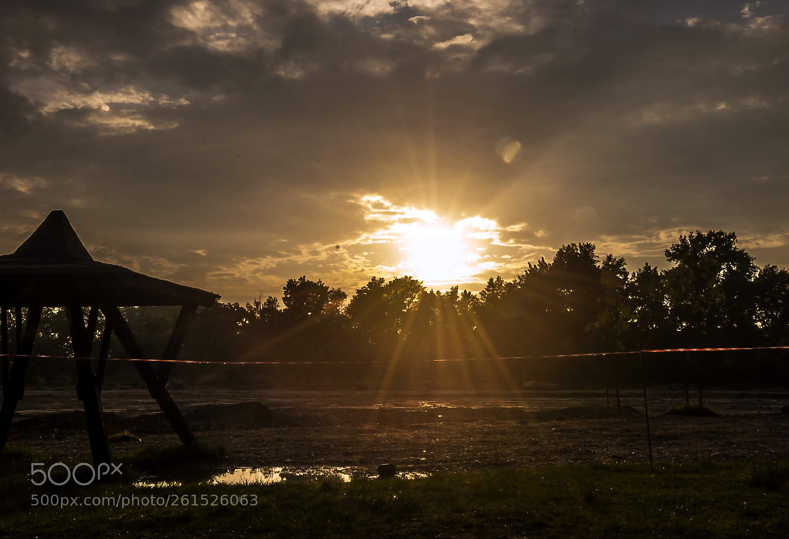 Nikon D60 sample photo. Golden sunseset photography