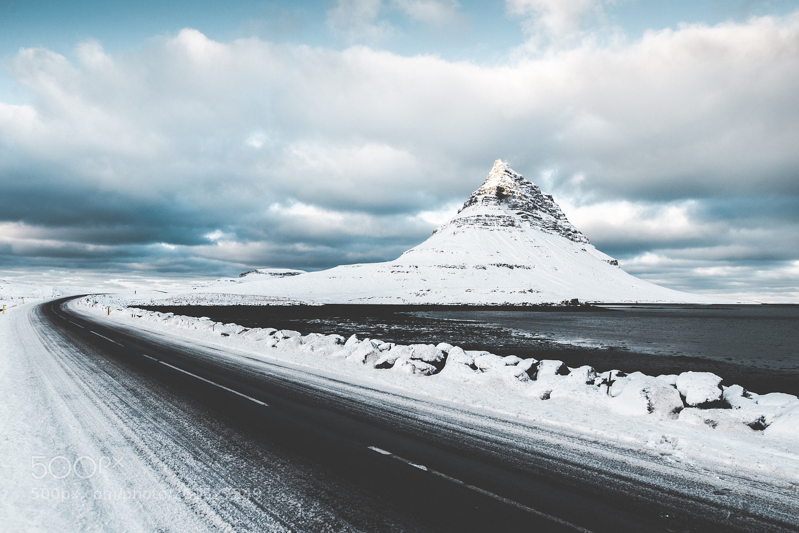 Nikon D610 sample photo. A mountain in grundarfjordur photography