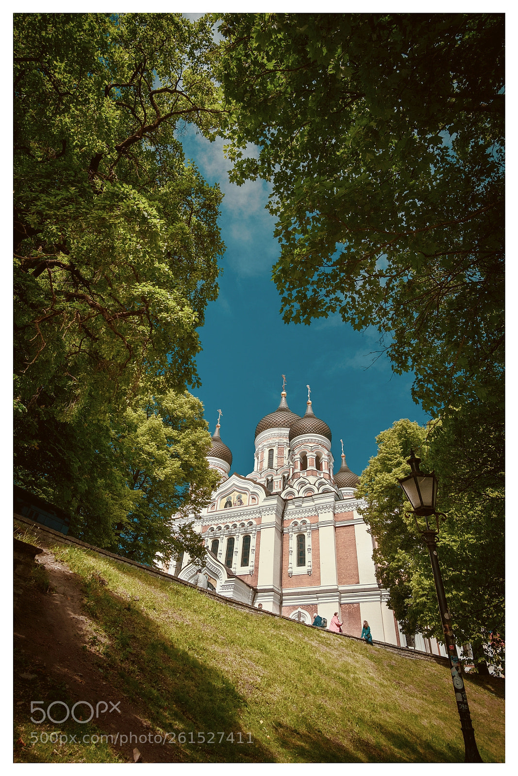 Fujifilm X-T20 sample photo. Church behind the trees photography