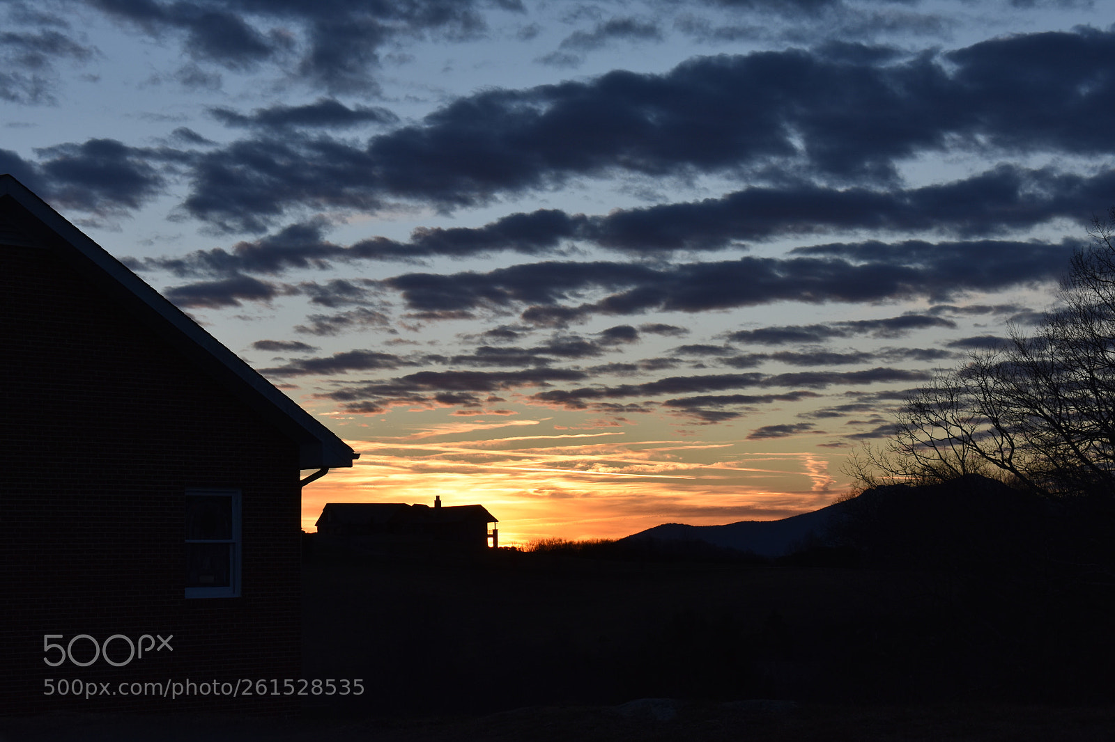 Nikon D3400 sample photo. Sunset over nc mountains photography