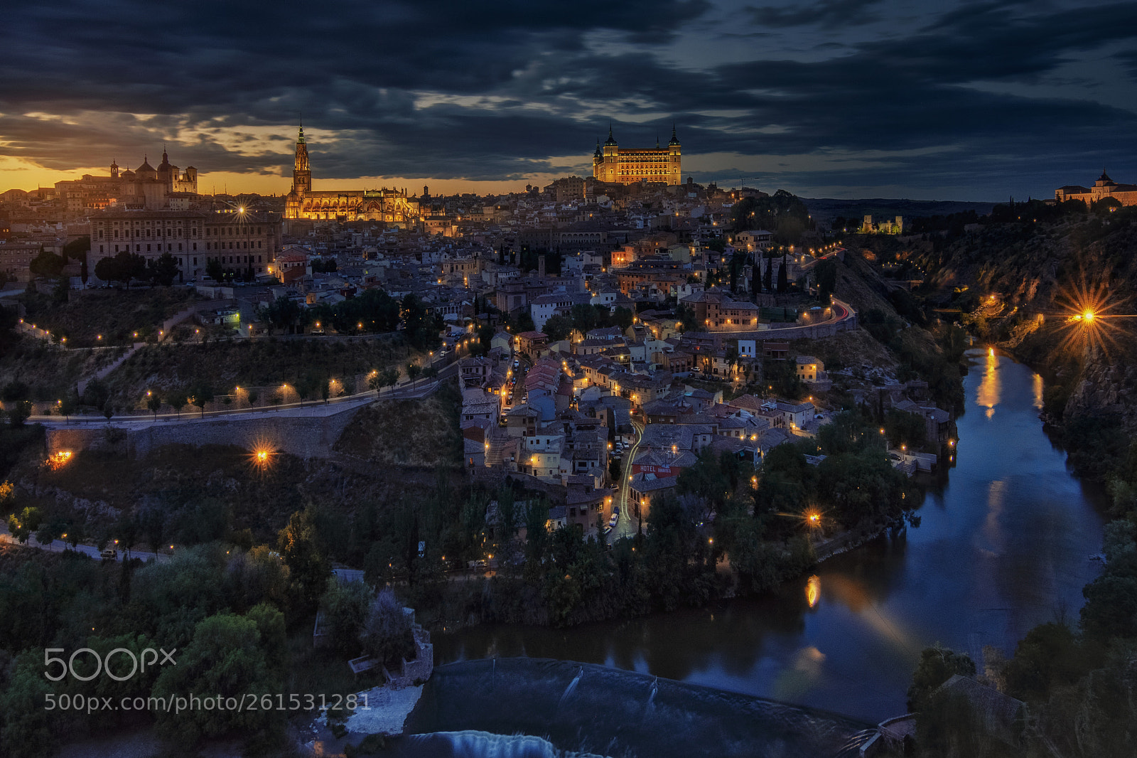Nikon D7200 sample photo. Toledo in blue ii photography