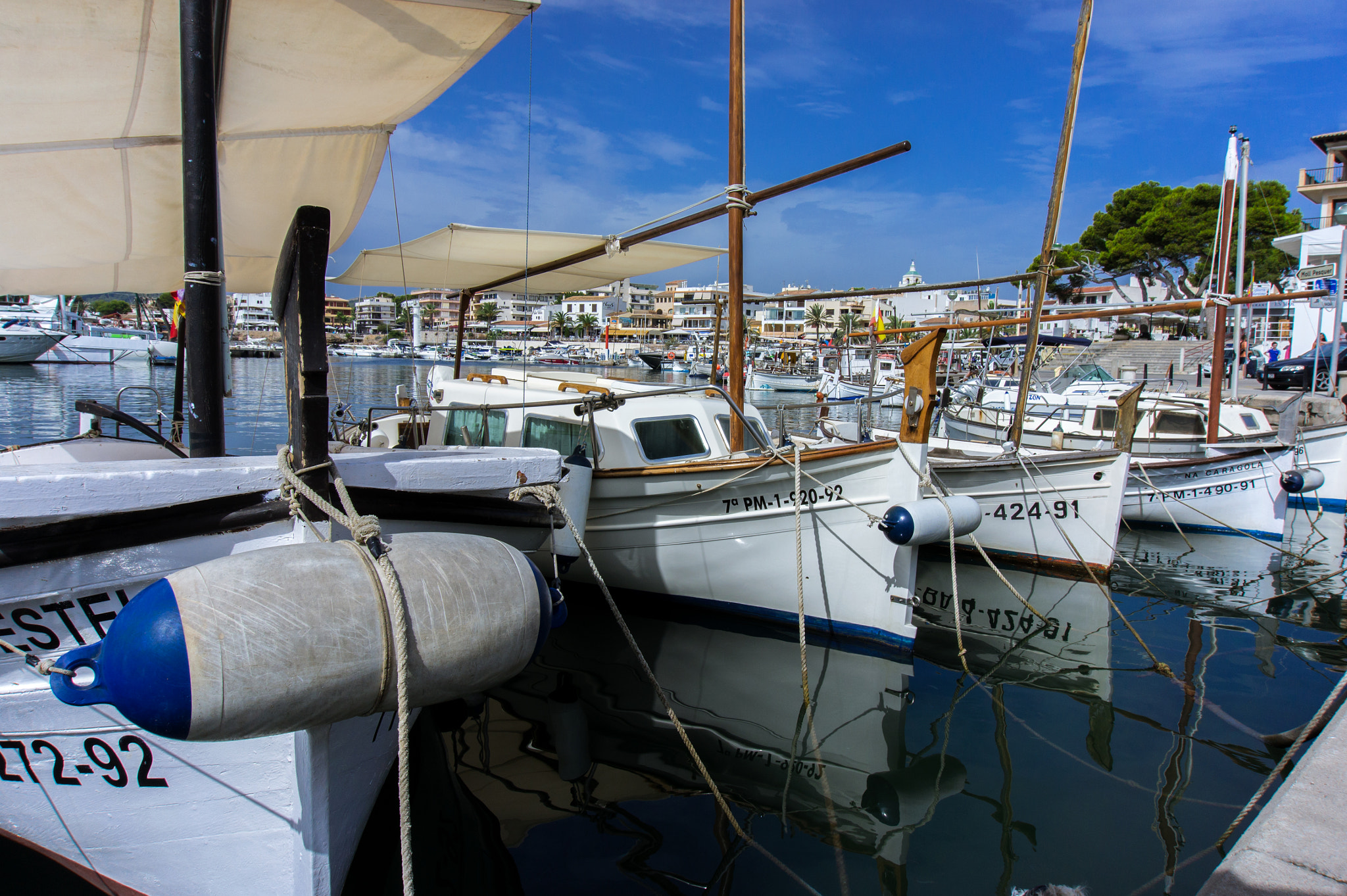 Sony Alpha NEX-3 sample photo. Boote cala ratjadas photography