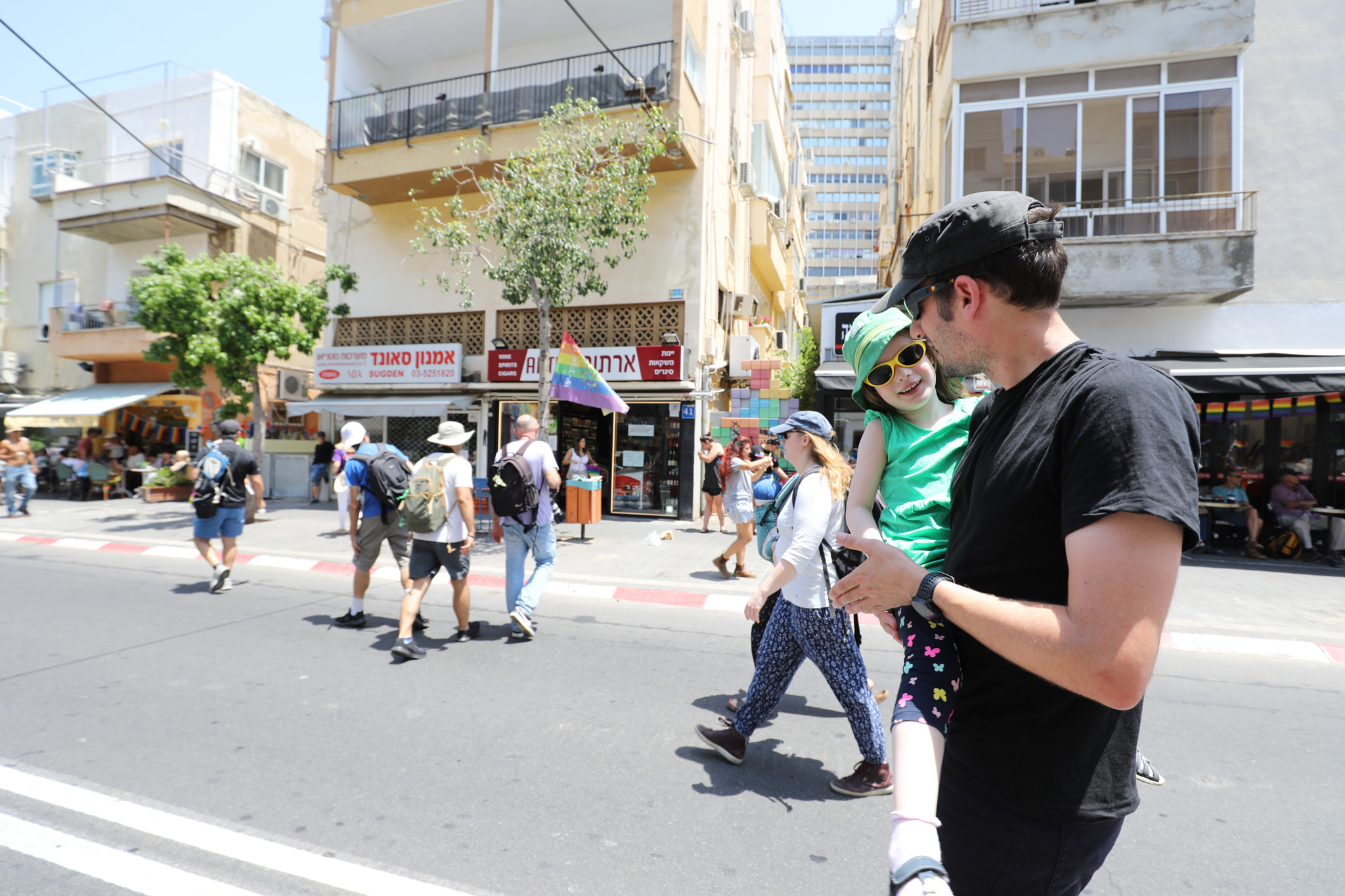 Canon EF 16-35mm F4L IS USM sample photo. Tel aviv pride parade 2018 photography