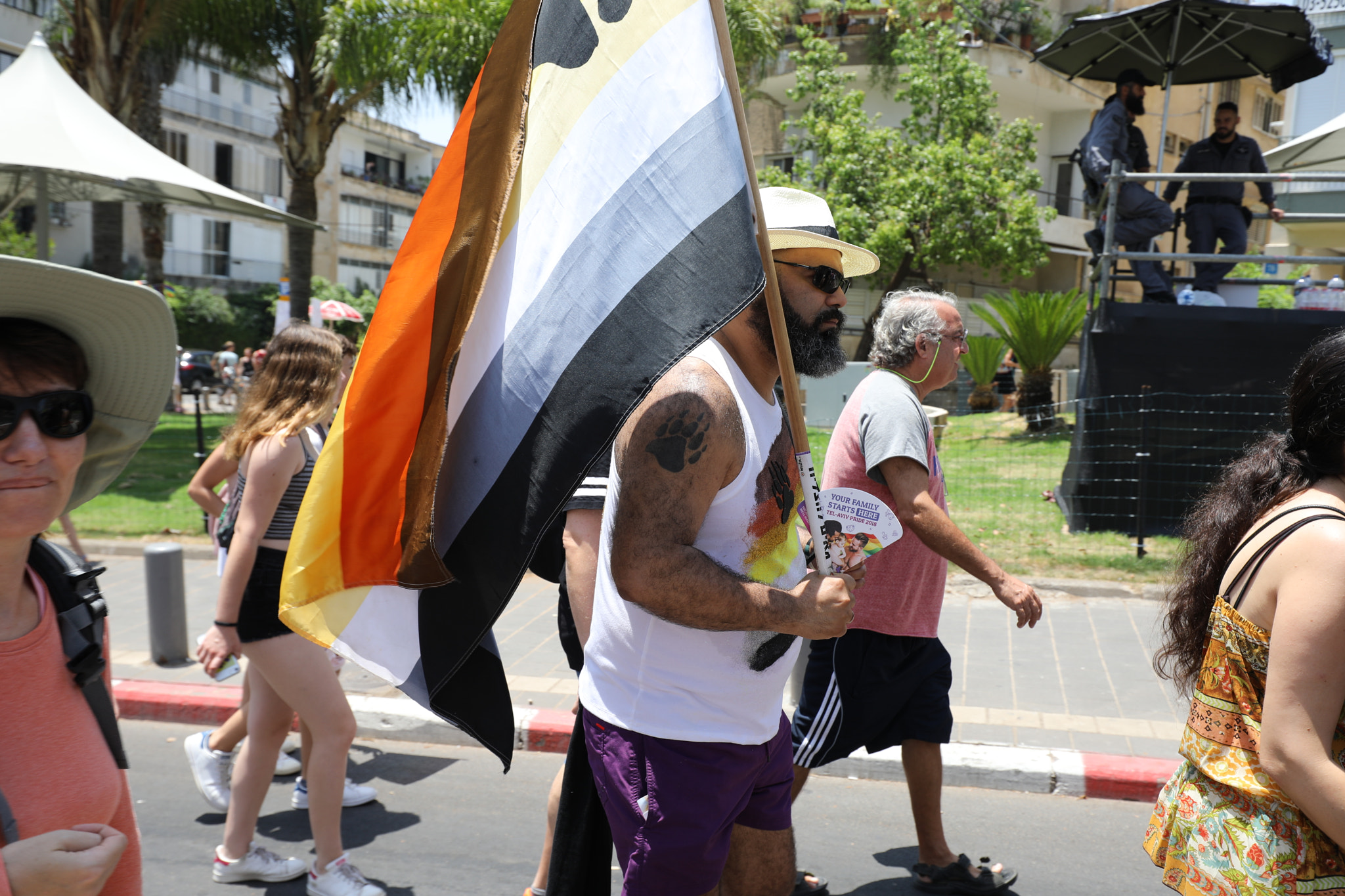 Canon EF 16-35mm F4L IS USM sample photo. Tel aviv pride parade 2018 photography