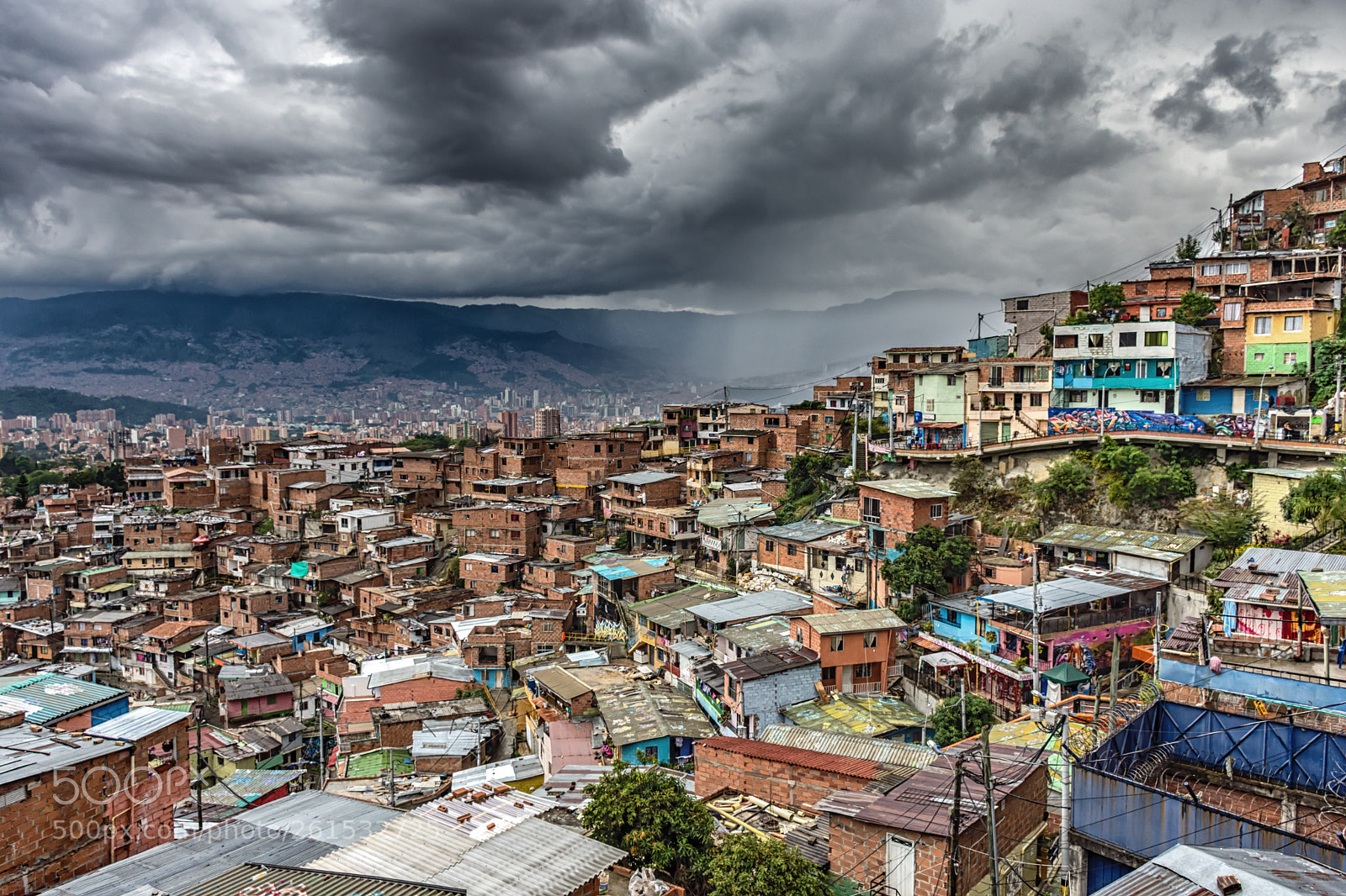 Nikon D7200 sample photo. Clouds over medellín photography