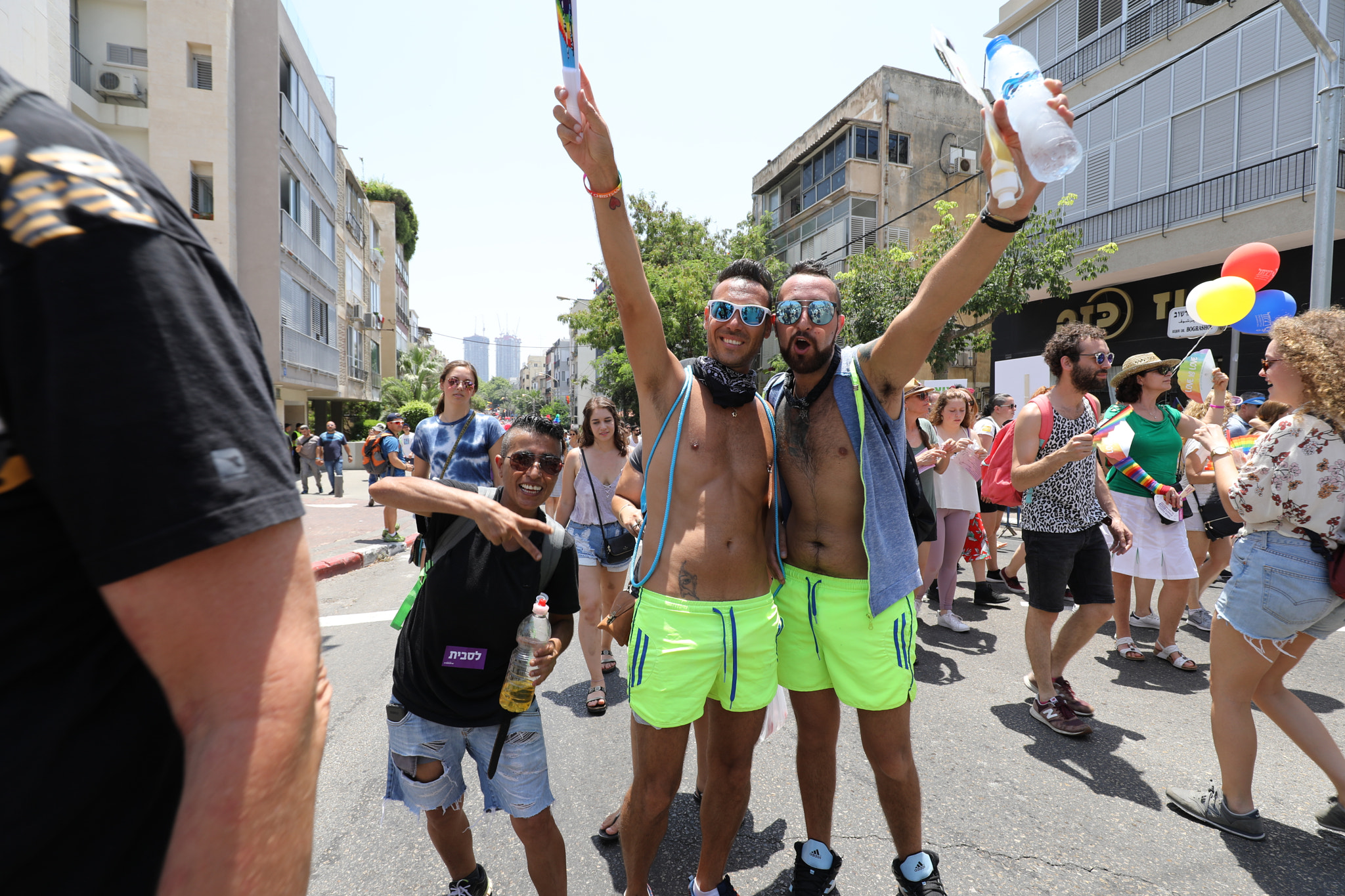 Canon EF 16-35mm F4L IS USM sample photo. Tel aviv pride parade 2018 photography