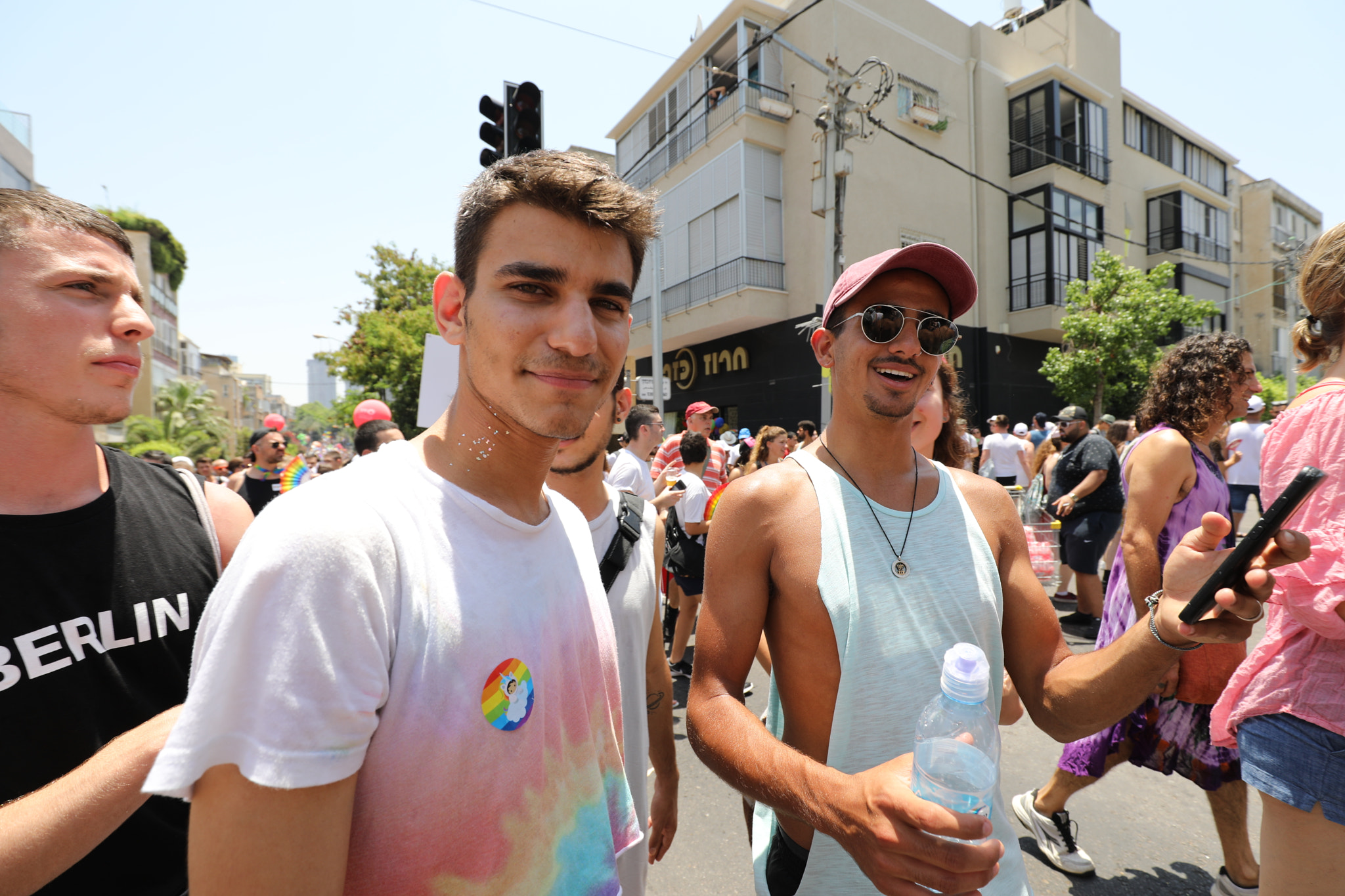 Canon EF 16-35mm F4L IS USM sample photo. Tel aviv pride parade 2018 photography
