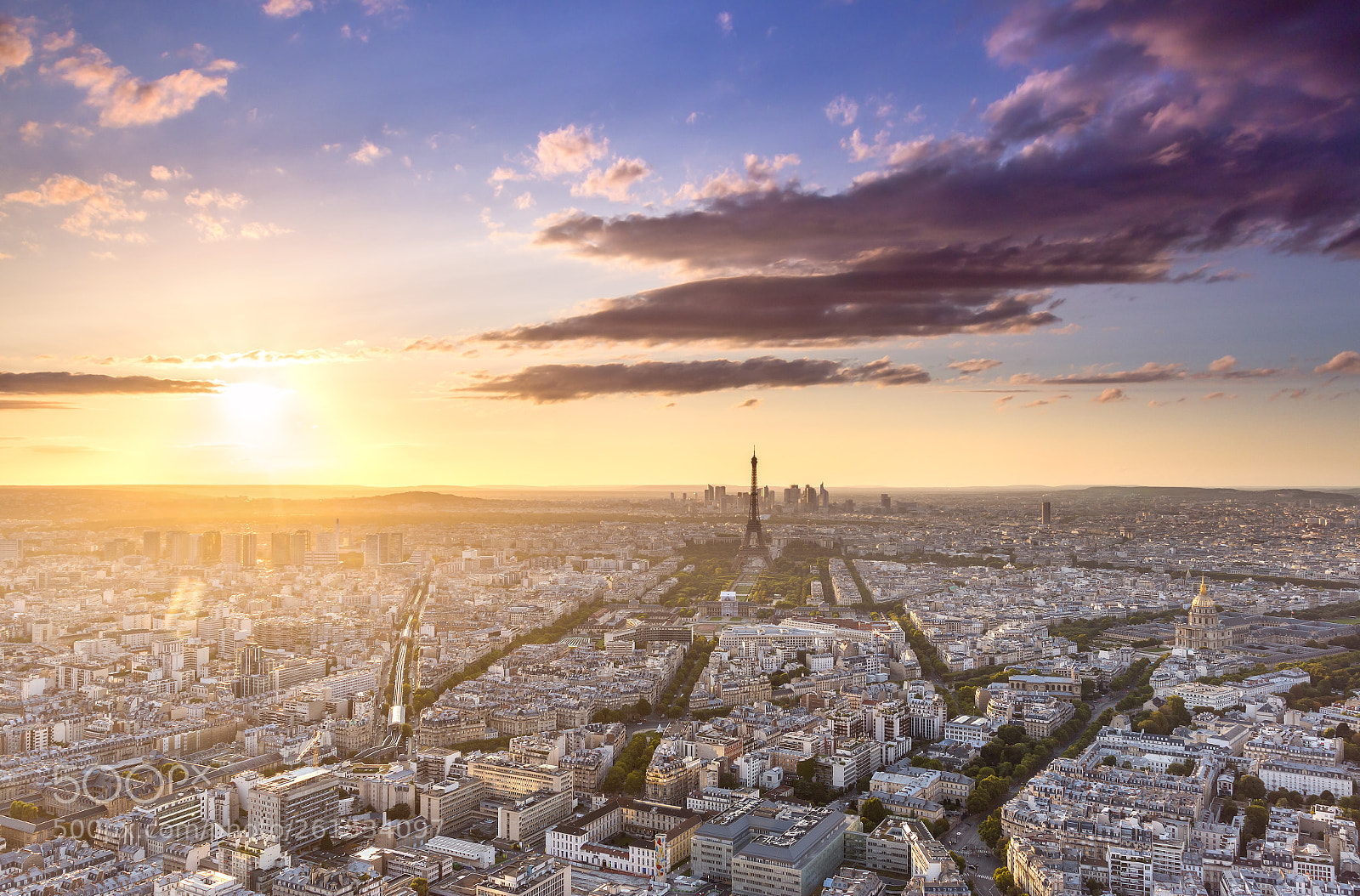 Canon EOS 70D sample photo. Paris city at sunset photography