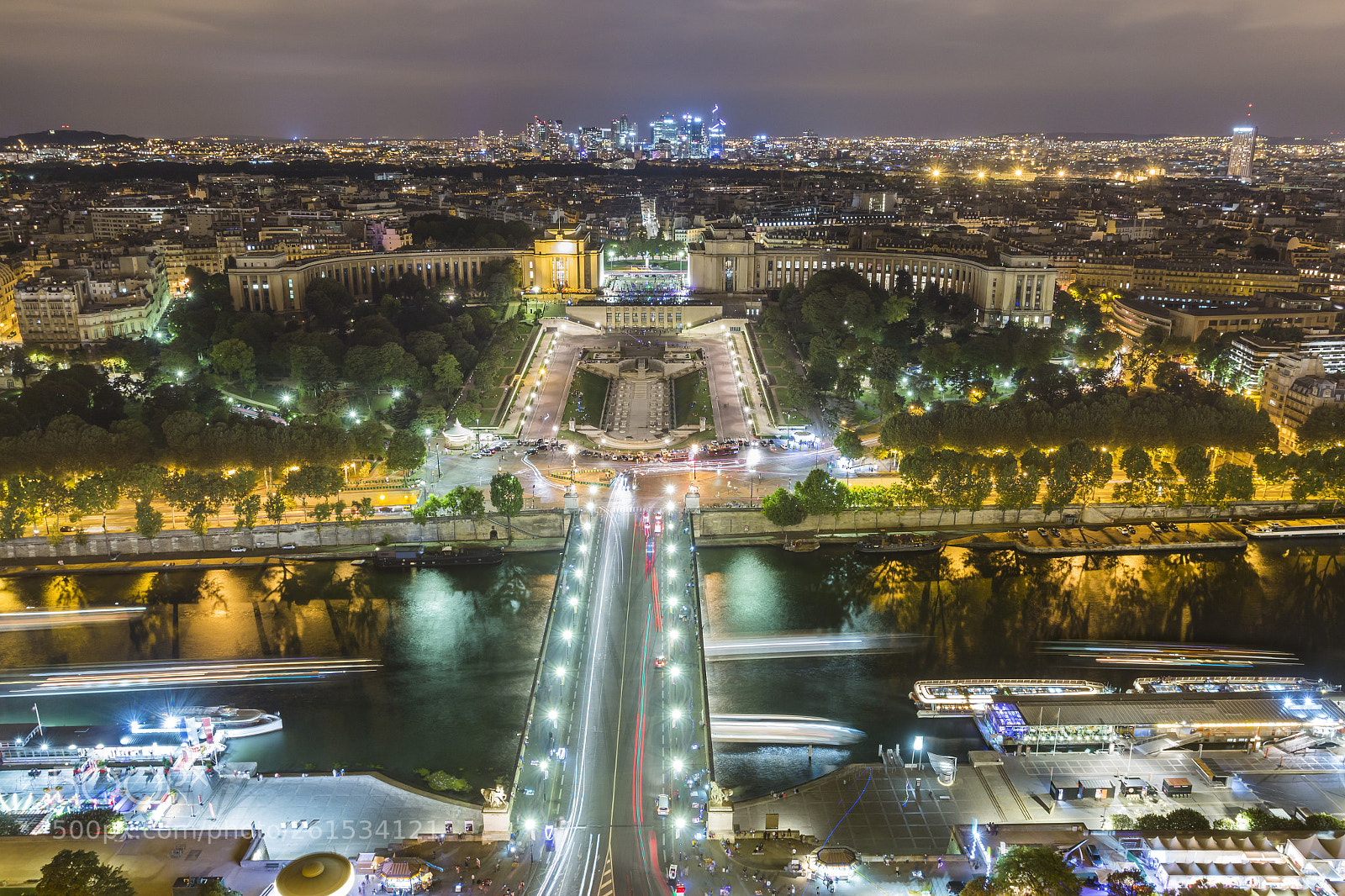 Canon EOS 70D sample photo. Seine river and trocadero photography