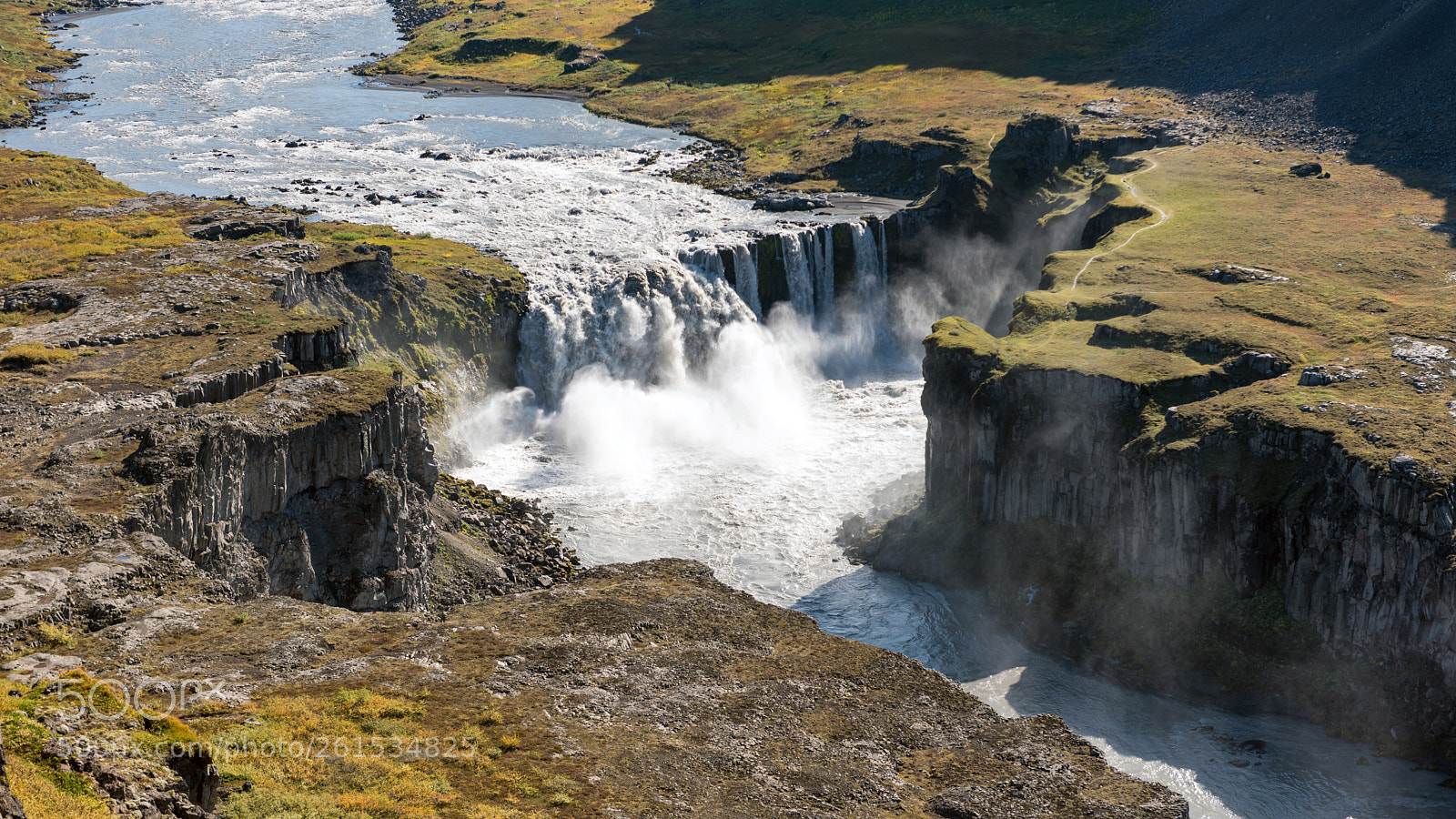Nikon D750 sample photo. The hafragilsfoss waterfall photography