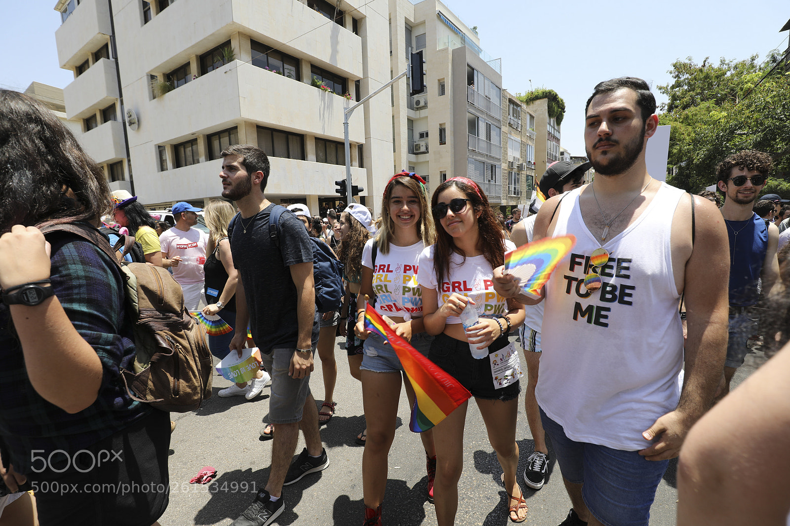 Canon EOS 5D Mark IV sample photo. Tel aviv pride parade 2018 photography