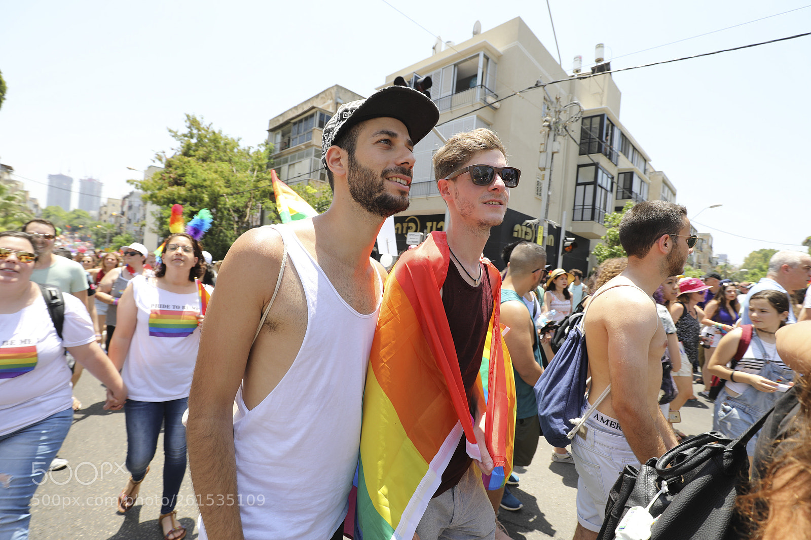 Canon EOS 5D Mark IV sample photo. Tel aviv pride parade 2018 photography