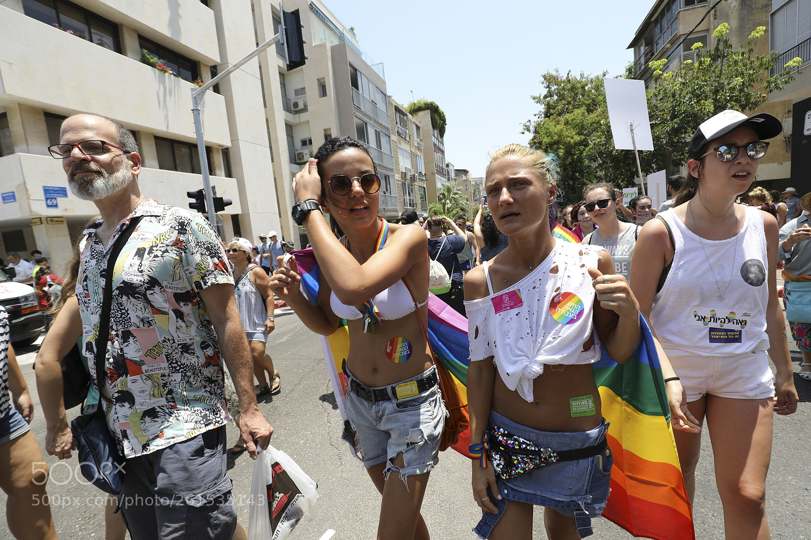 Canon EOS 5D Mark IV sample photo. Tel aviv pride parade 2018 photography