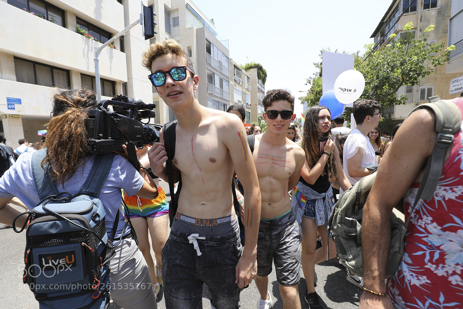 Canon EOS 5D Mark IV sample photo. Tel aviv pride parade 2018 photography