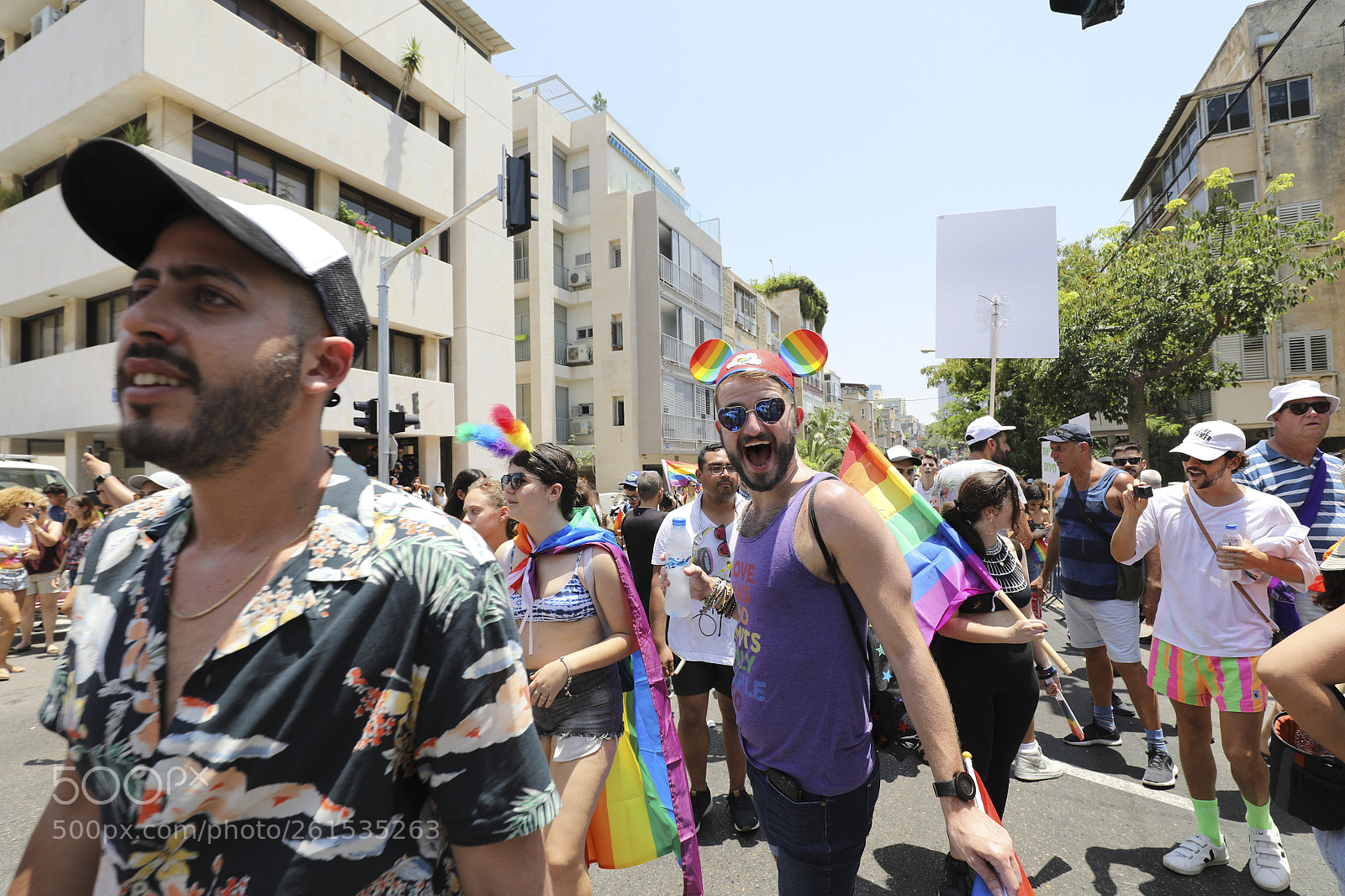 Canon EOS 5D Mark IV sample photo. Tel aviv pride parade 2018 photography