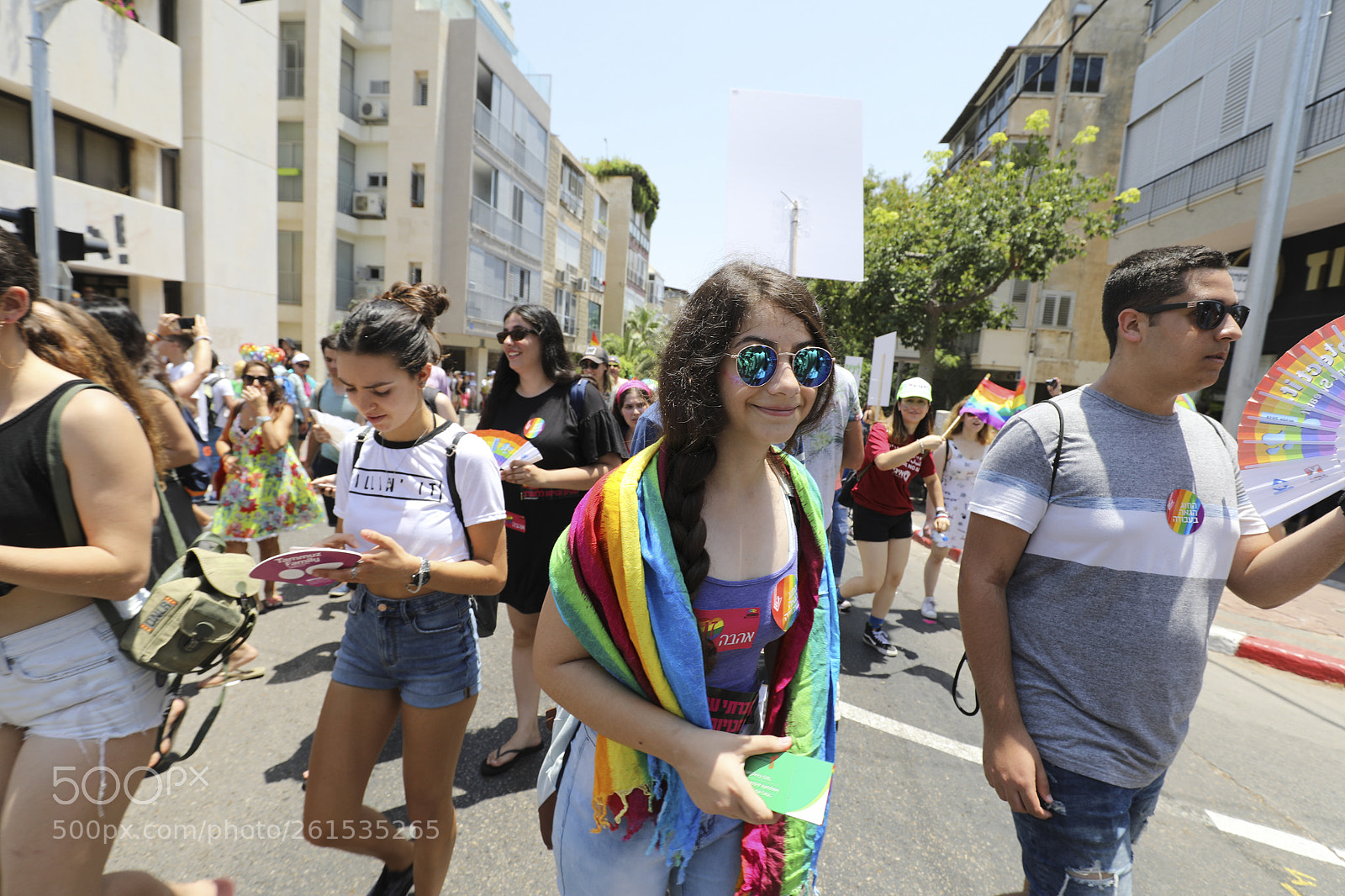 Canon EOS 5D Mark IV sample photo. Tel aviv pride parade 2018 photography