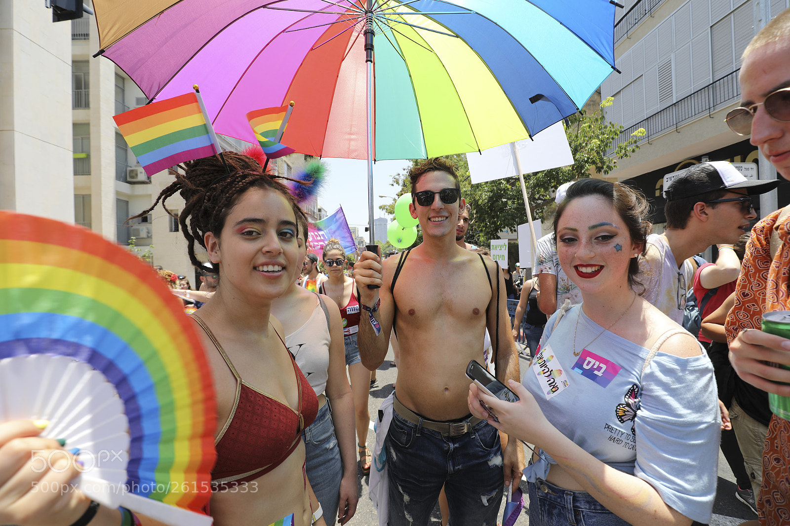 Canon EOS 5D Mark IV sample photo. Tel aviv pride parade 2018 photography