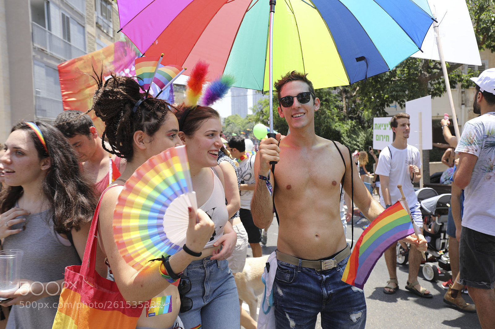 Canon EOS 5D Mark IV sample photo. Tel aviv pride parade 2018 photography