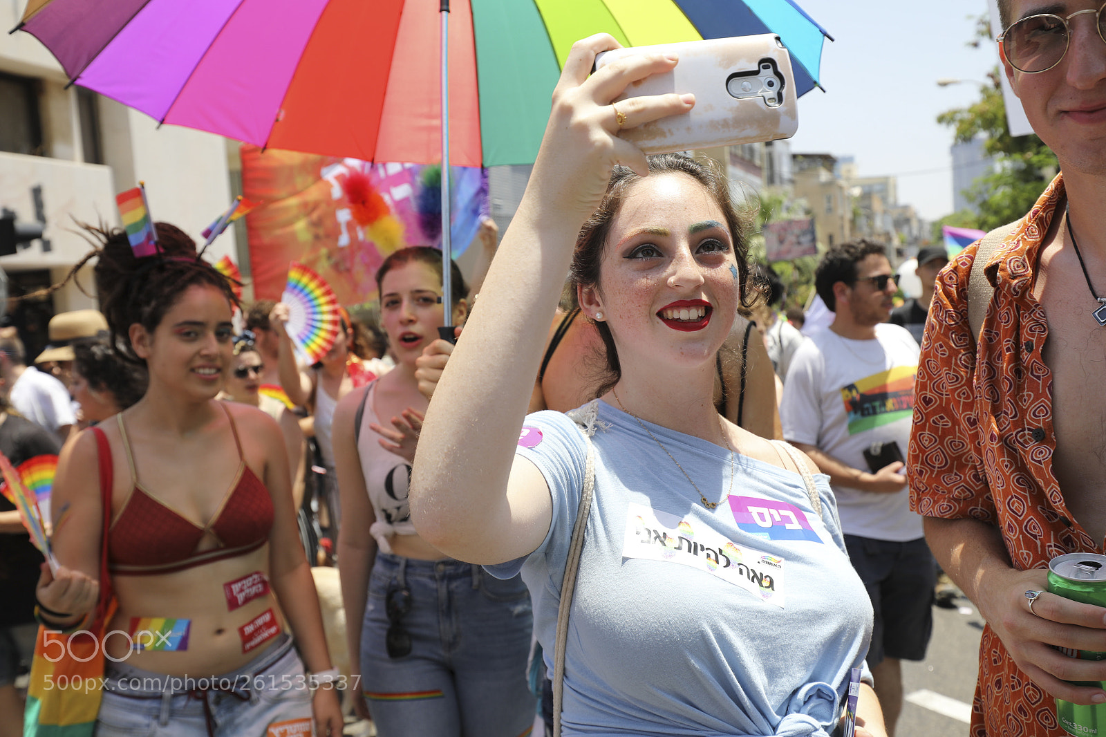 Canon EOS 5D Mark IV sample photo. Tel aviv pride parade 2018 photography