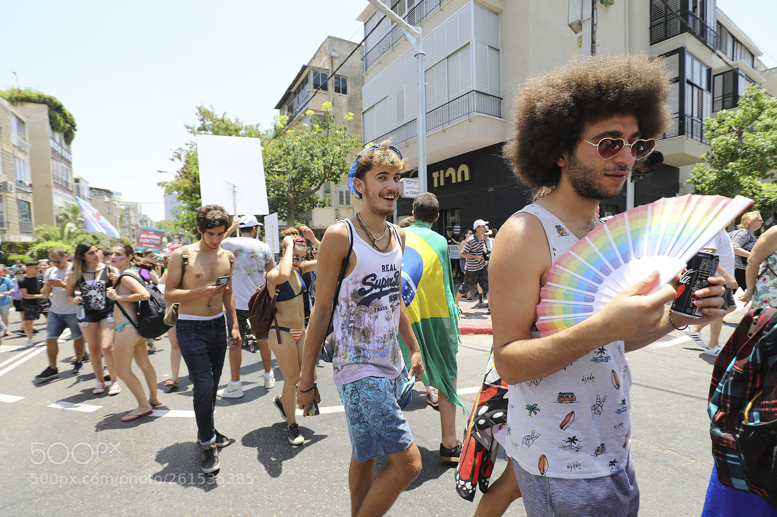 Canon EOS 5D Mark IV sample photo. Tel aviv pride parade 2018 photography