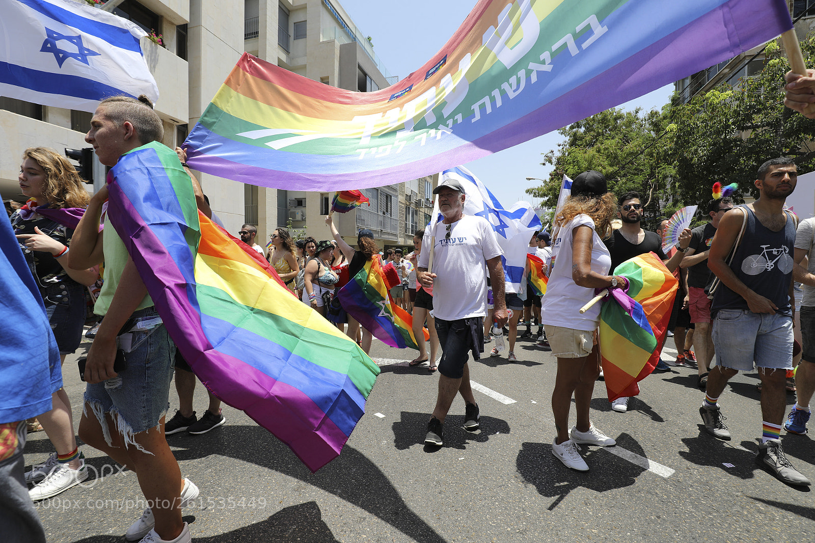 Canon EOS 5D Mark IV sample photo. Tel aviv pride parade 2018 photography
