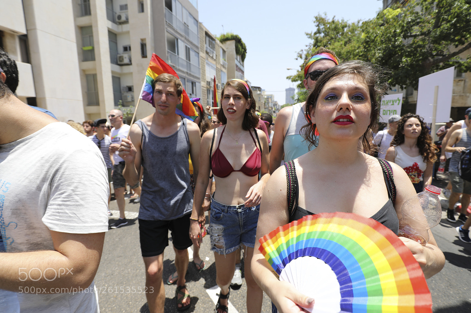 Canon EOS 5D Mark IV sample photo. Tel aviv pride parade 2018 photography