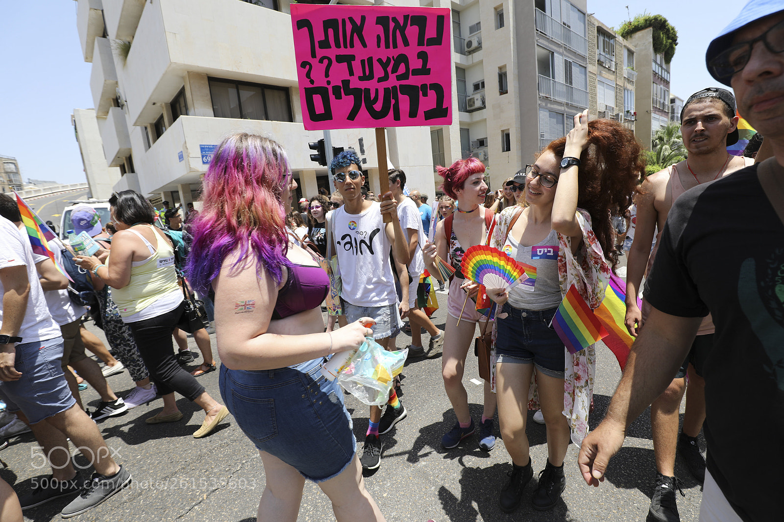 Canon EOS 5D Mark IV sample photo. Tel aviv pride parade 2018 photography