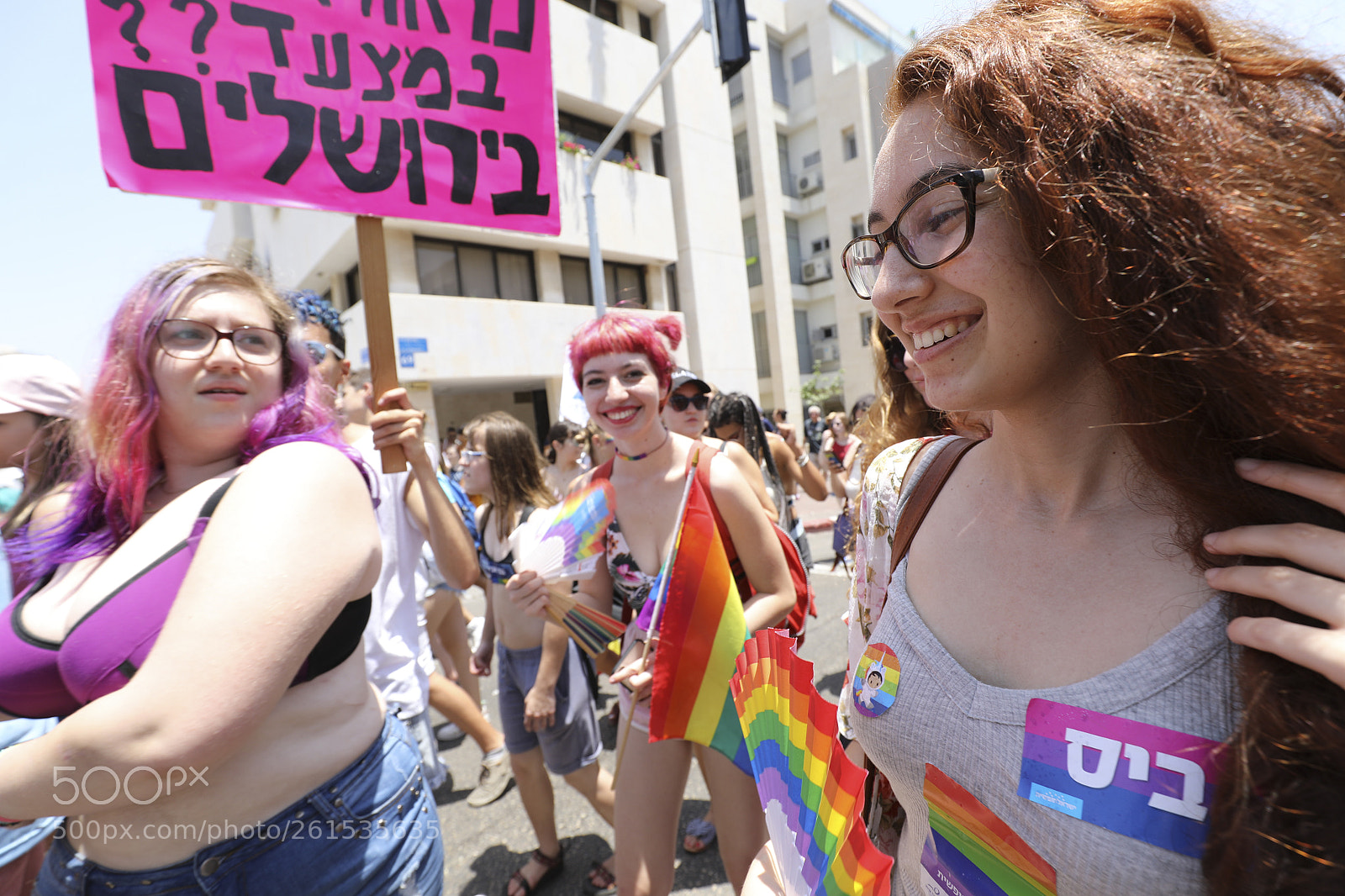 Canon EOS 5D Mark IV sample photo. Tel aviv pride parade 2018 photography