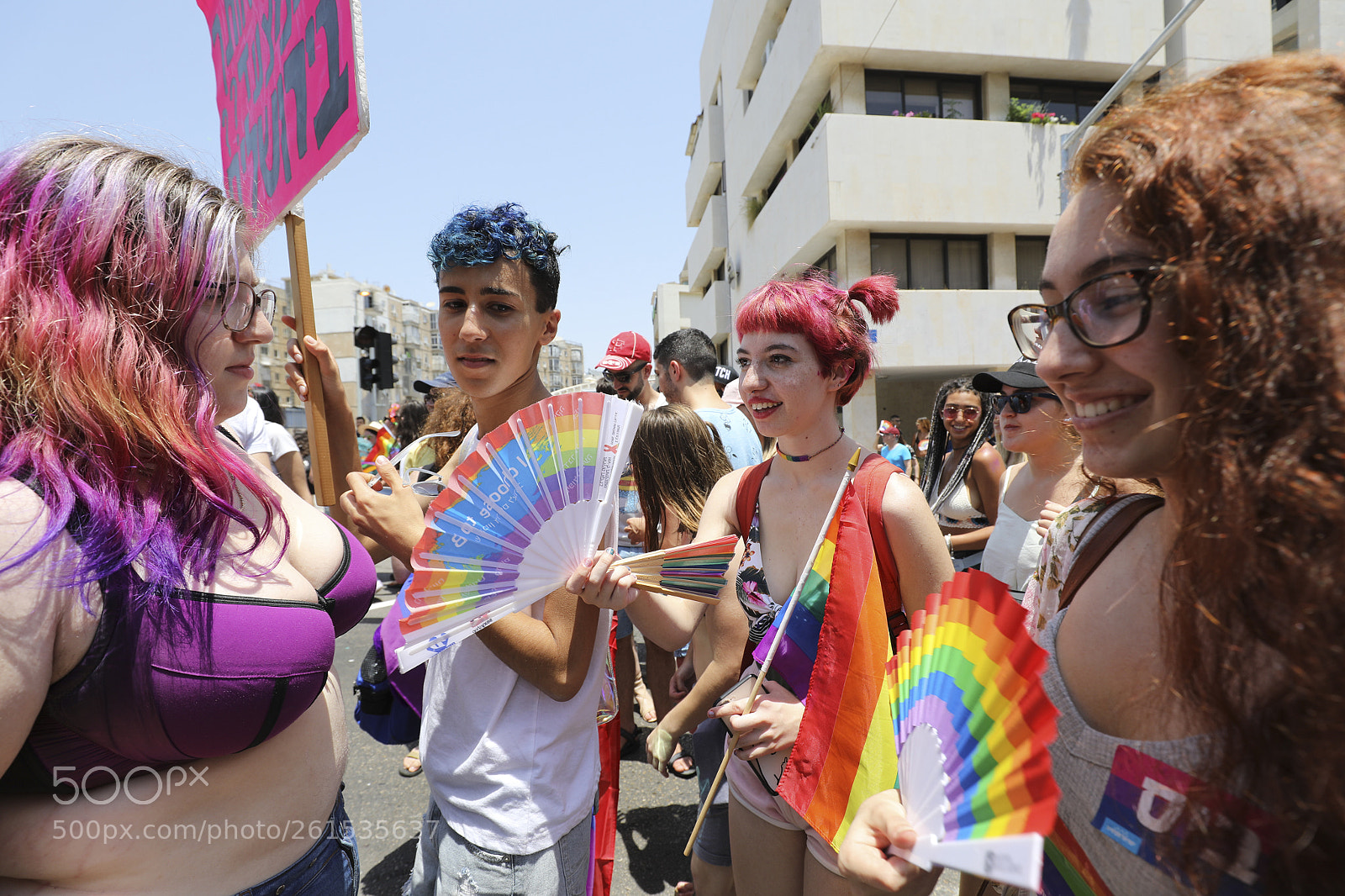 Canon EOS 5D Mark IV sample photo. Tel aviv pride parade 2018 photography