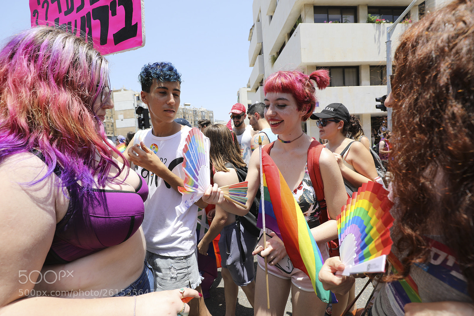 Canon EOS 5D Mark IV sample photo. Tel aviv pride parade 2018 photography
