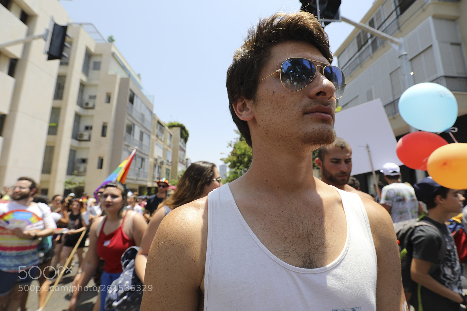 Canon EOS 5D Mark IV sample photo. Tel aviv pride parade 2018 photography