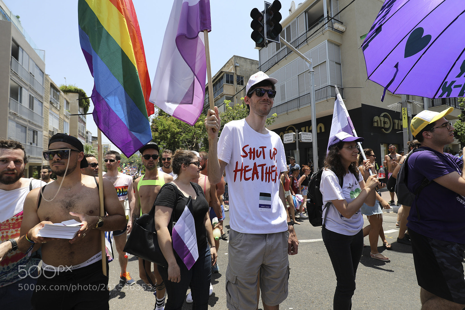 Canon EOS 5D Mark IV sample photo. Tel aviv pride parade 2018 photography