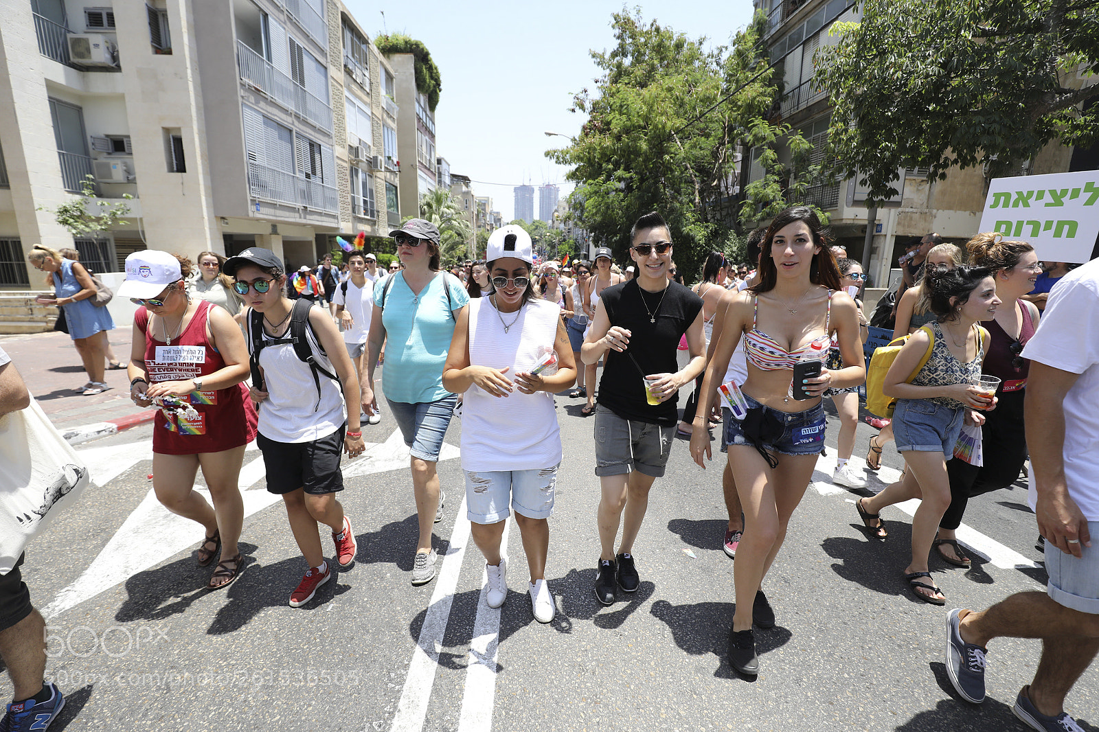 Canon EOS 5D Mark IV sample photo. Tel aviv pride parade 2018 photography