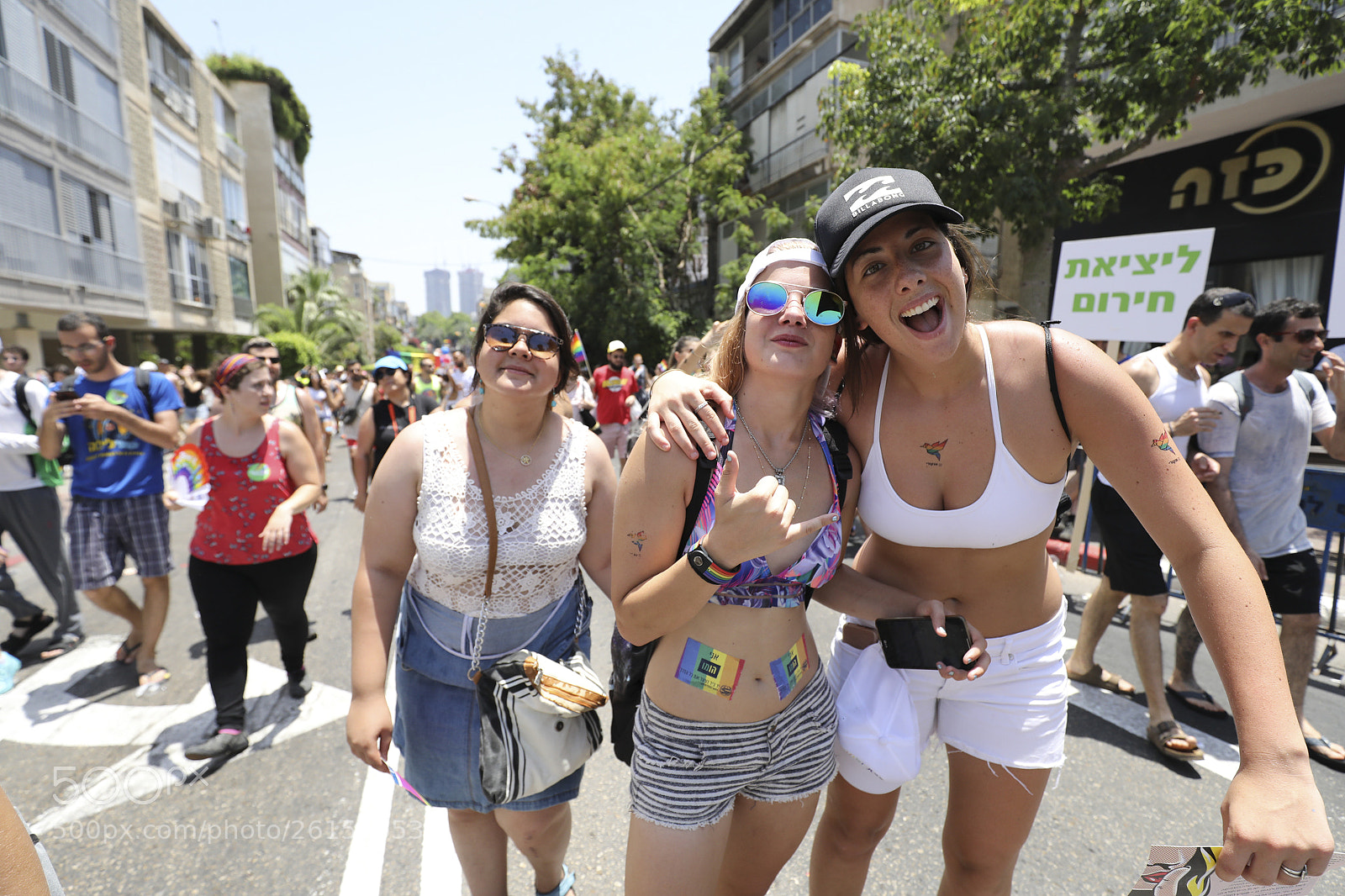 Canon EOS 5D Mark IV sample photo. Tel aviv pride parade 2018 photography