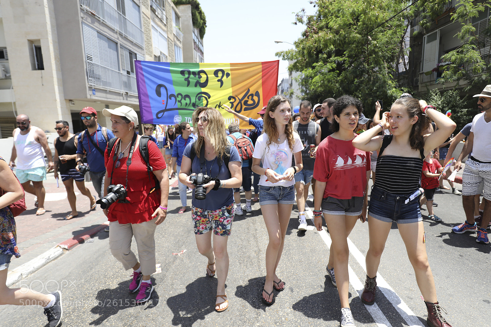 Canon EOS 5D Mark IV sample photo. Tel aviv pride parade 2018 photography