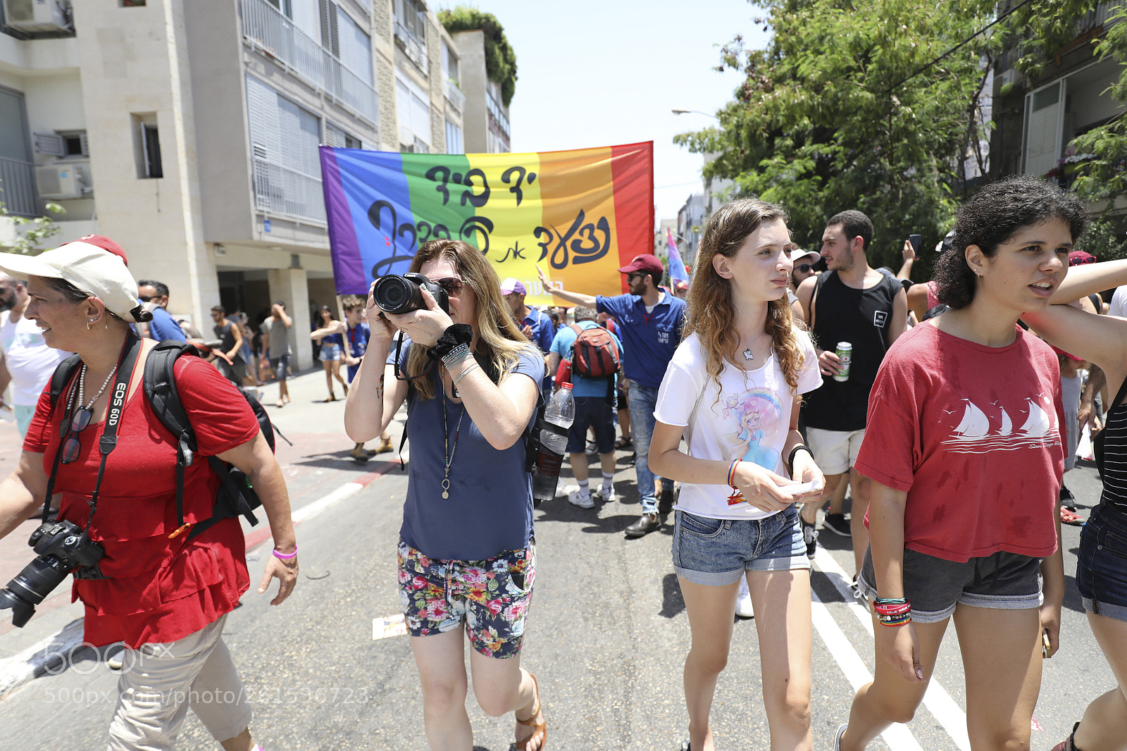 Canon EOS 5D Mark IV sample photo. Tel aviv pride parade 2018 photography